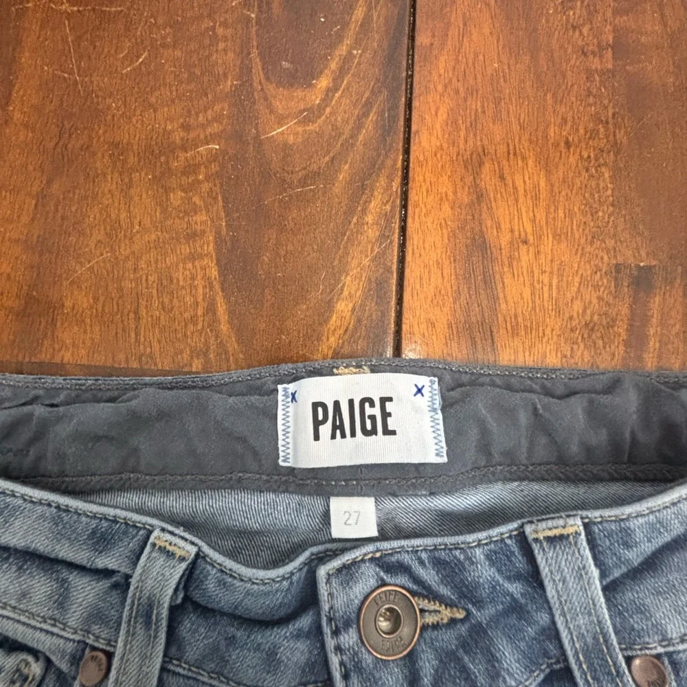 Paige Women's Blue Jeans - Picture 2 of 4
